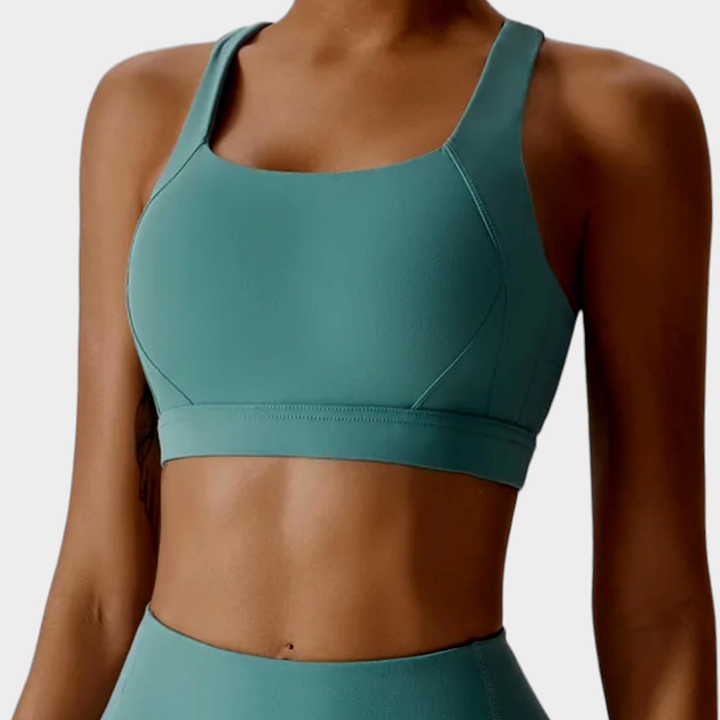  Wide Strap Sports Bra