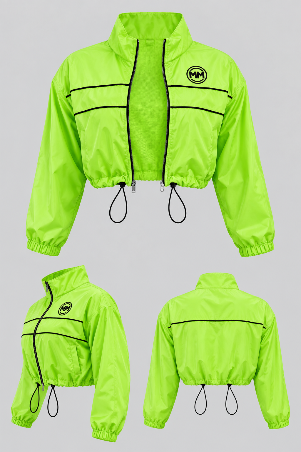 LOCKED IN CROPPED PERFORMANCE JACKET