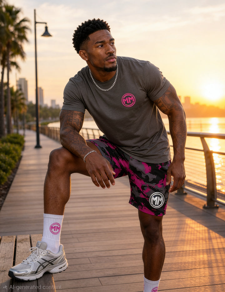 CAMO CHAOS SHORTS