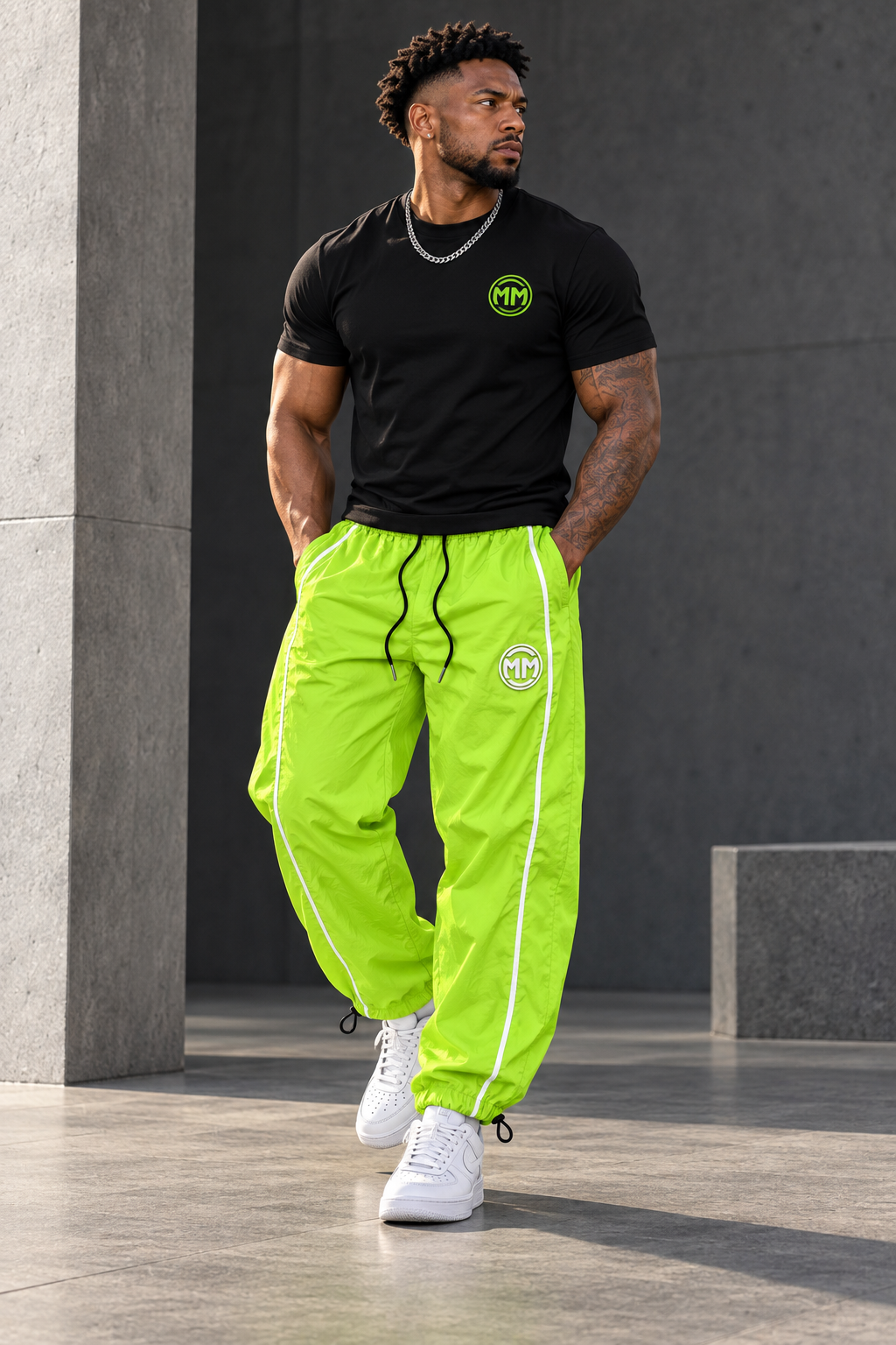 LOCKED IN Windbreaker Track Pants