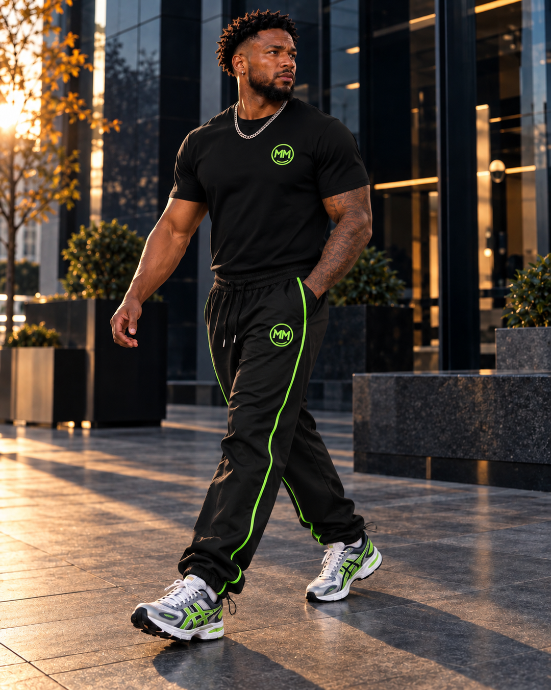 LOCKED IN Windbreaker Track Pants